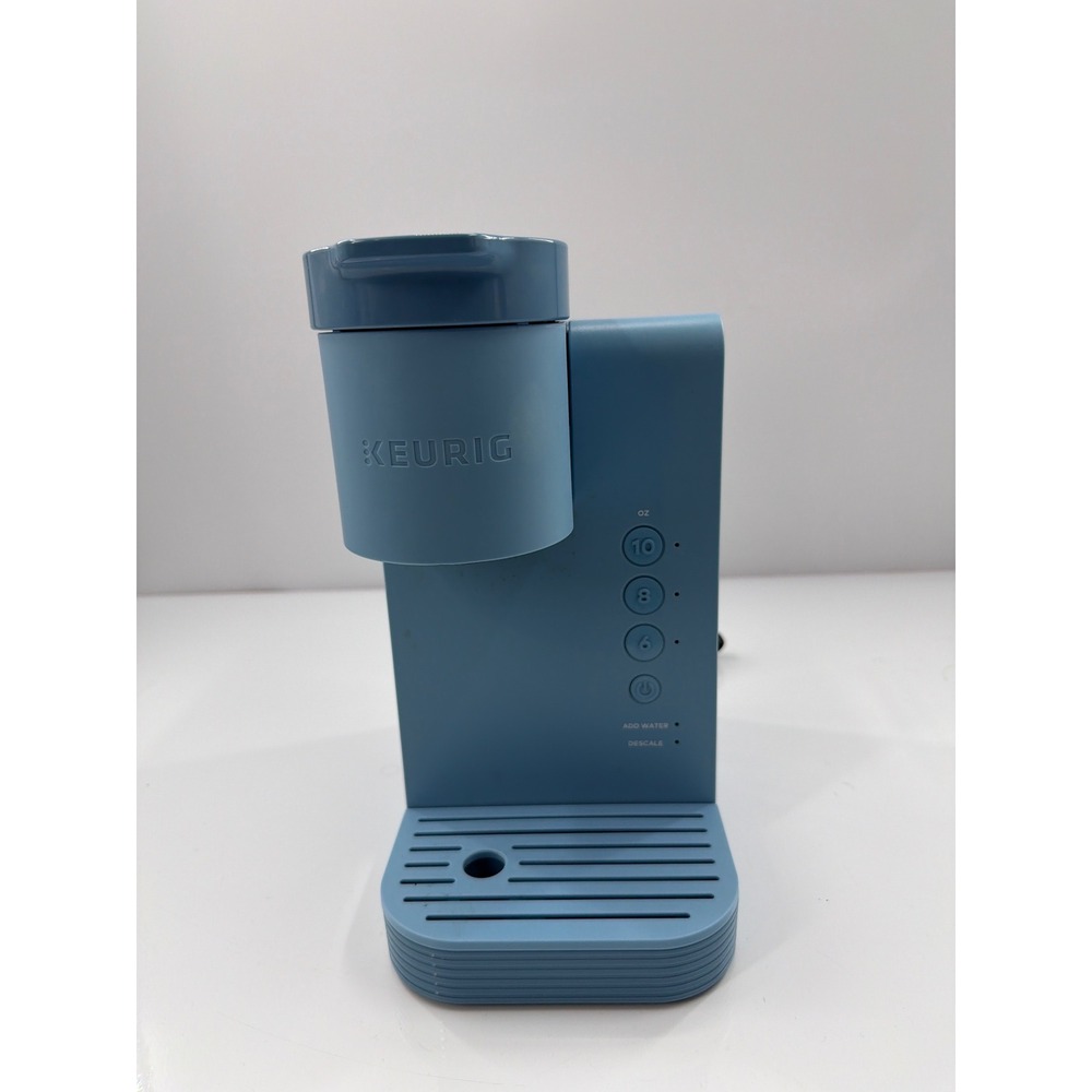 Keurig K-Slim Single Serve K-Cup Pod Coffee Maker Matte Blue 3 Brew Sizes